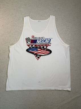 Laguna Del Sol Nascar Motorfest 2010 White Tank Top